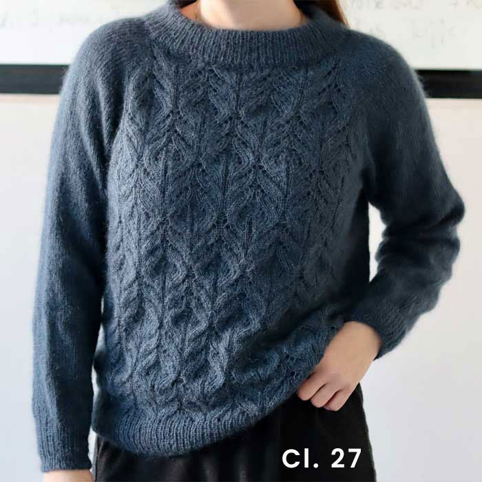 Mohair Sweater nr 2 - Strikkekit