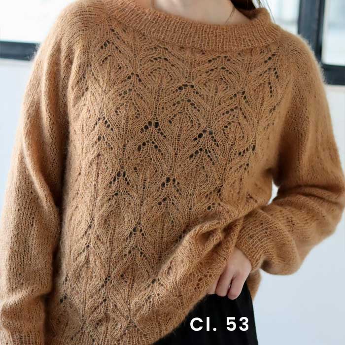 Mohair Sweater nr 2 - Strikkeopskrift