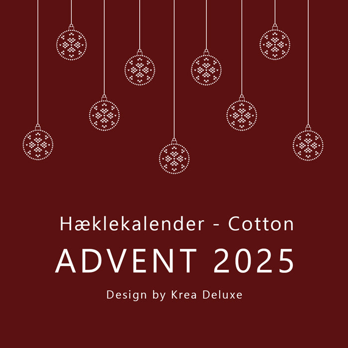 Advent 2025 - Hæklekalender COTTON