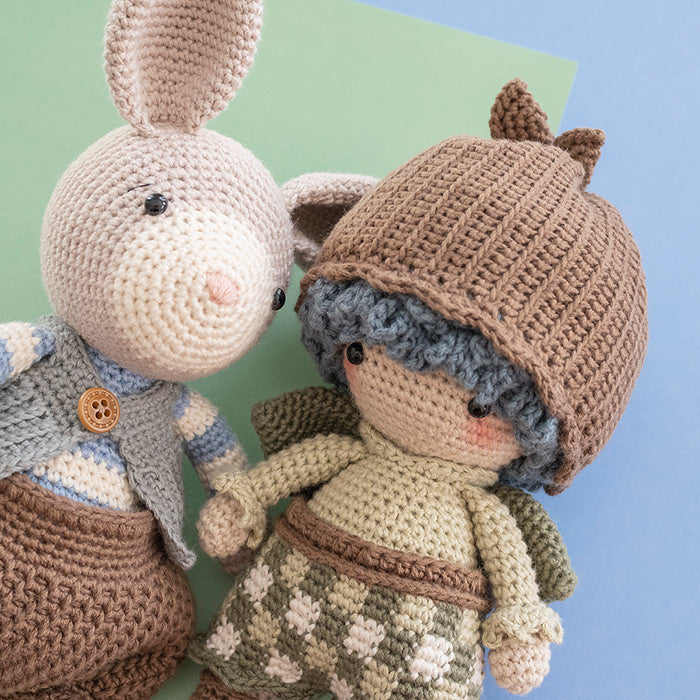 Amigurumi fra den fortryllede skov - Hæklekit lille