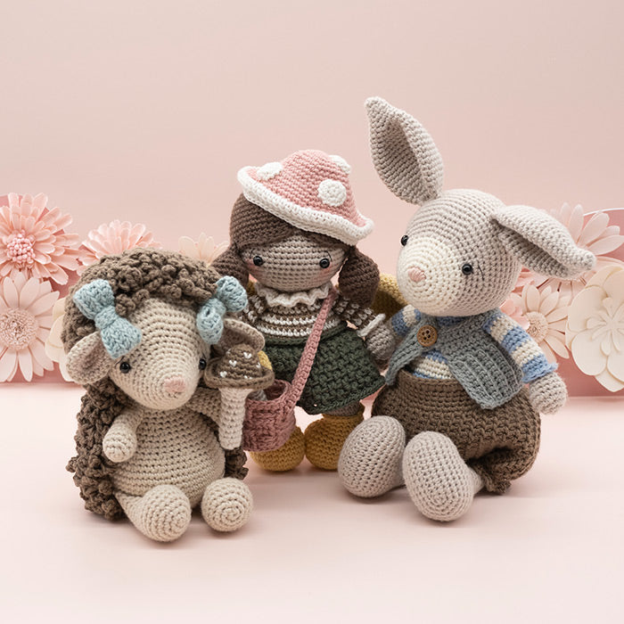 Amigurumi from the Enchanted Forest - Small crochet kit