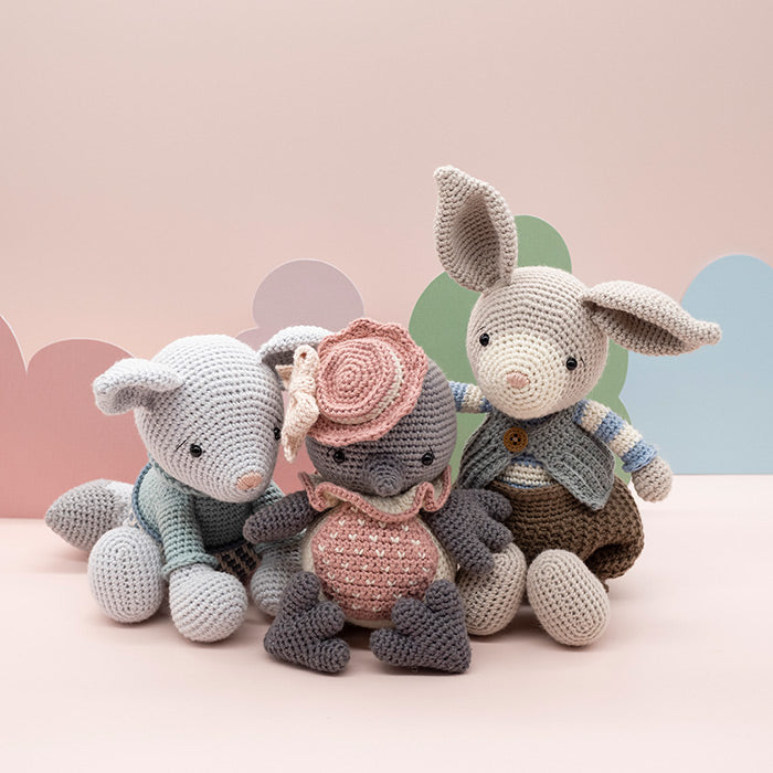 Amigurumi fra den fortryllede skov - Hæklekit lille