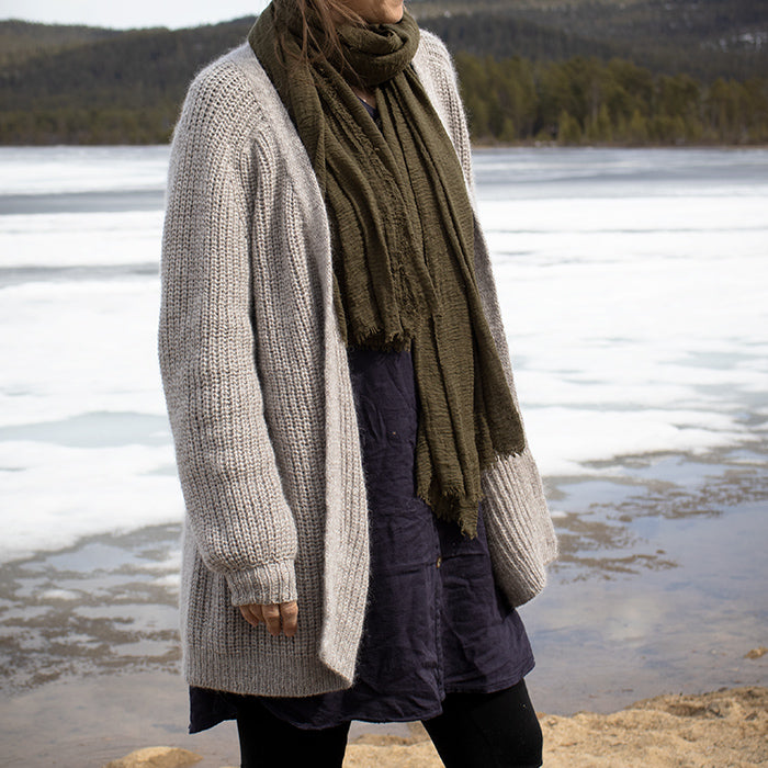 Chunky Cardigan - Knitting Pattern