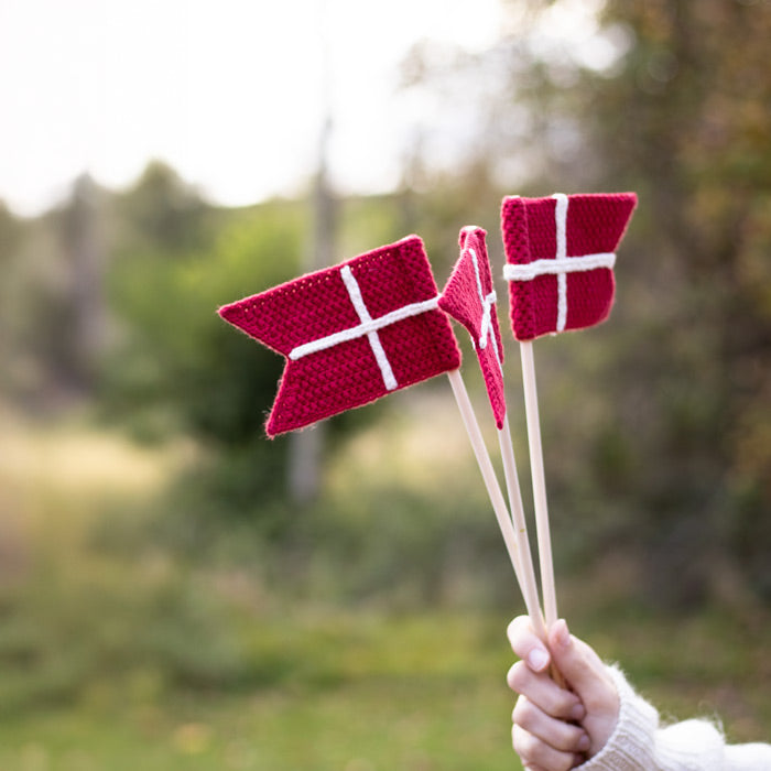 Flag & Bordflag - Hæklekit