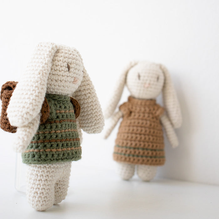 Mini Mr & Mrs Bunny - Crochet kit