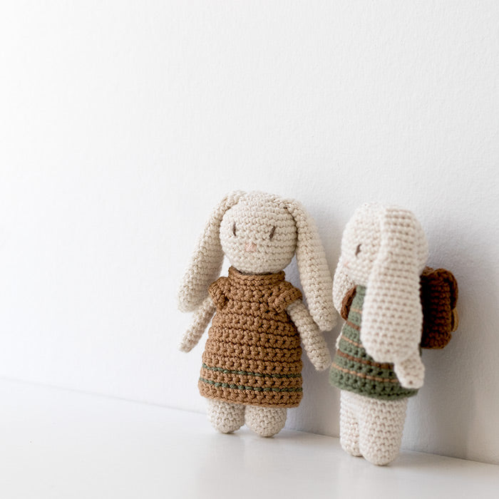 Mini Mr & Mrs Bunny - Crochet kit