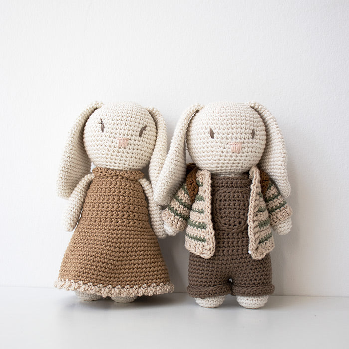 Giga Mr. & Mrs. Bunny - Crochet Kit
