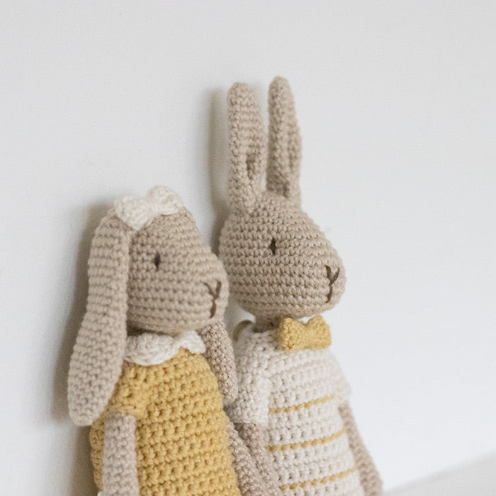 Mr & Mrs Bunny MINI - Crochet Kit
