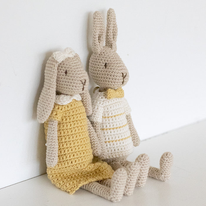 Mr & Mrs Bunny MINI - Crochet Kit