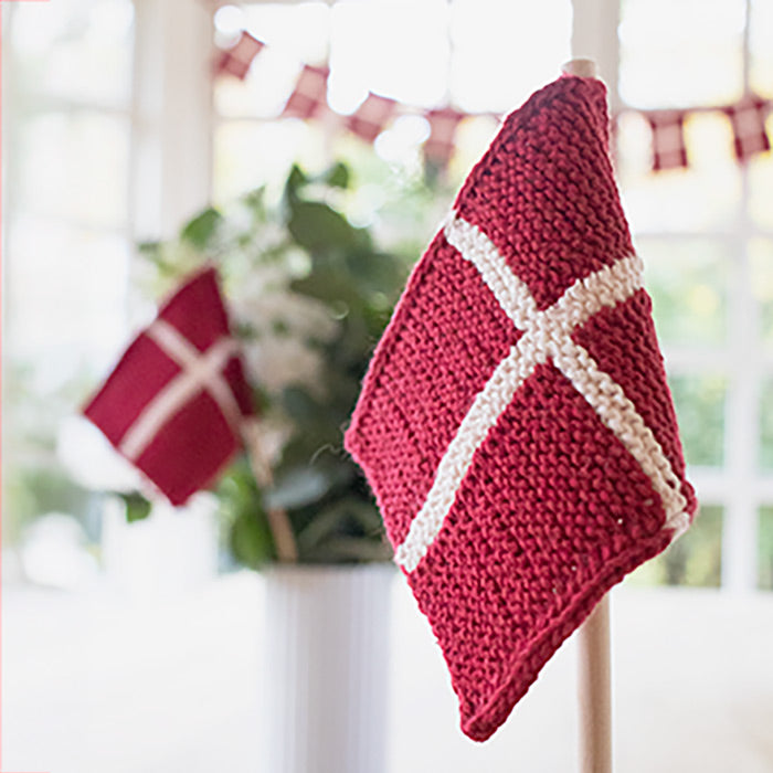 Klassiske Flag - Deluxe Strikkekit