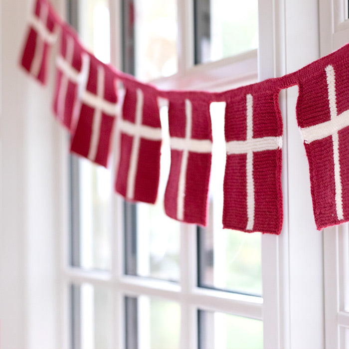 Klassiske Flag - Deluxe Strikkekit