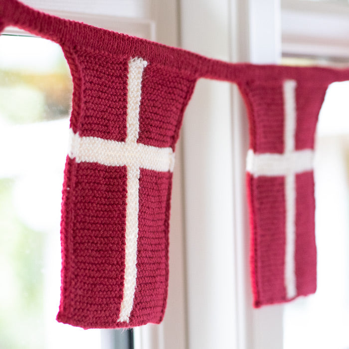 Klassiske Flag - Deluxe Strikkekit