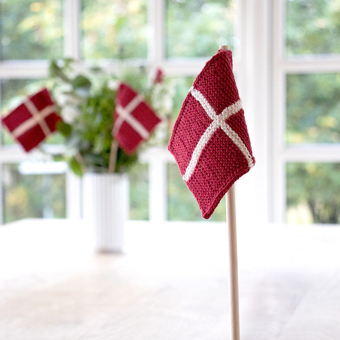 Klassiske Flag - Deluxe Strikkekit