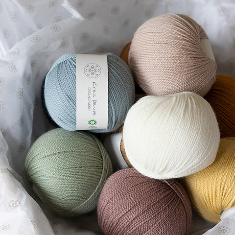 10 x Organic Wool 1 & 1 valgfri opskrift