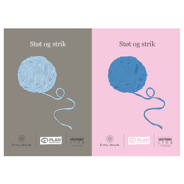 Juleserviet af Thea Vesterby - Strikkekit (KAN KØBES FRA D. 15. OKTOBER)