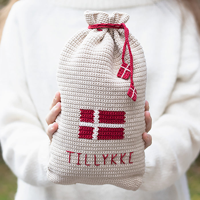 Fødselsdags gaveposer - Hæklekit