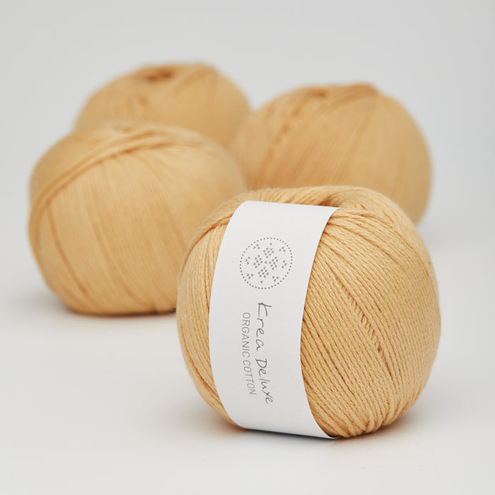 2024 YLÈVE /ACETATE ORGANIC COTTON SK Organic Cotton 50 g, FV 01 natur hvid - Økologisk