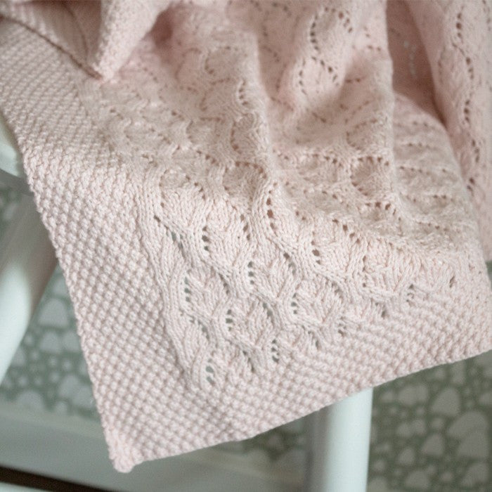 Adorable baby blanket, Cotton - Knitting kit