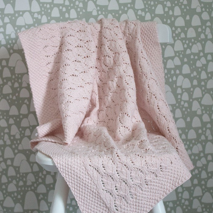 Adorable baby blanket, Cotton - Knitting kit