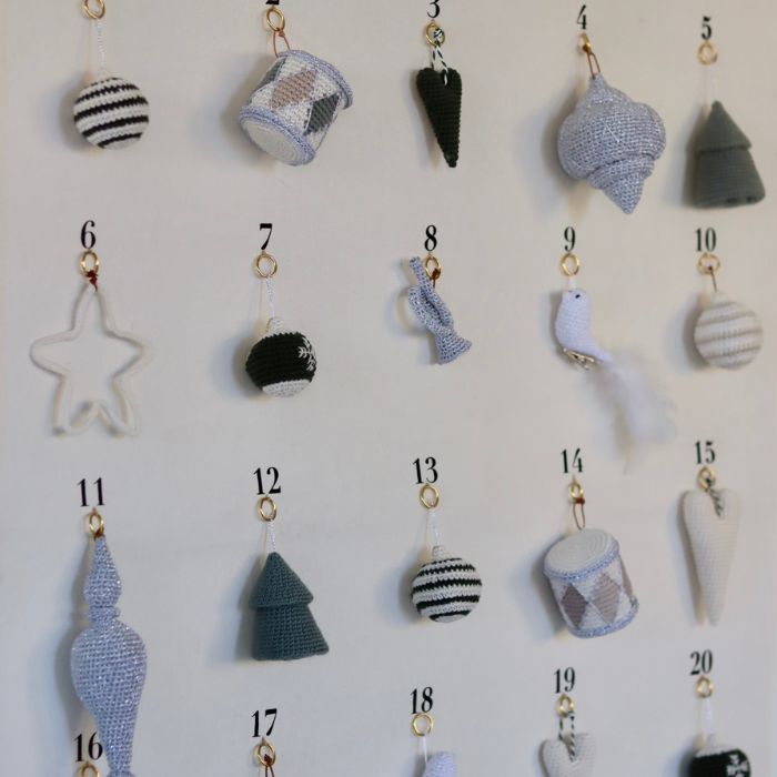 24 Calendar Gifts, Nordic - Crochetkit