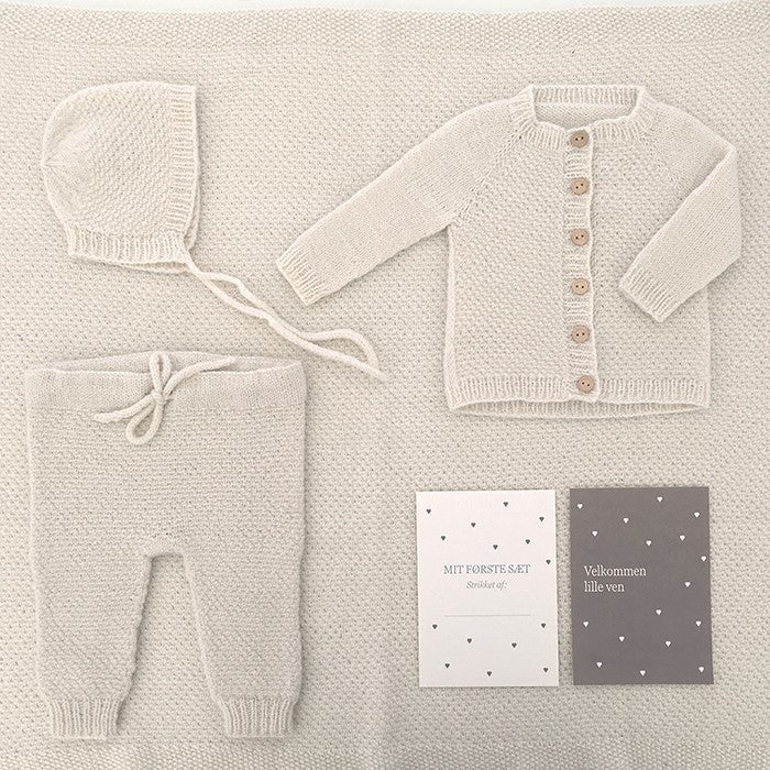 Babys første sæt, Birk - Strikke Kit