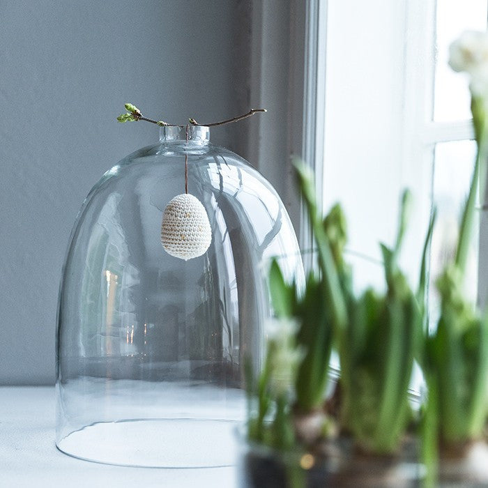 Hæklet nordisk påskepynt - Crochet Nordic Easter Decorations