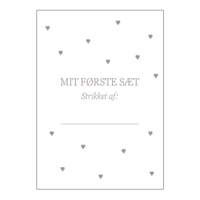 Barselsstrik - Deluxe (op til 24 mdr) - Strikkekit