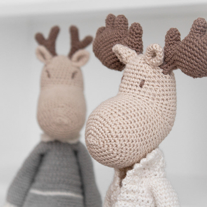 Mr & Mrs Moose - Crochet pattern