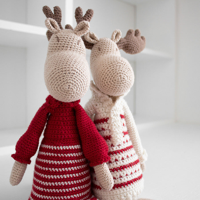 Mr & Mrs Moose - Crochet pattern