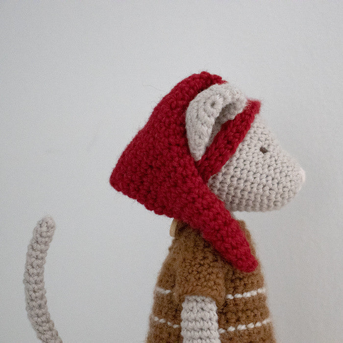 Mr & Mrs Mouse - 6 mini mice - Crochet kit