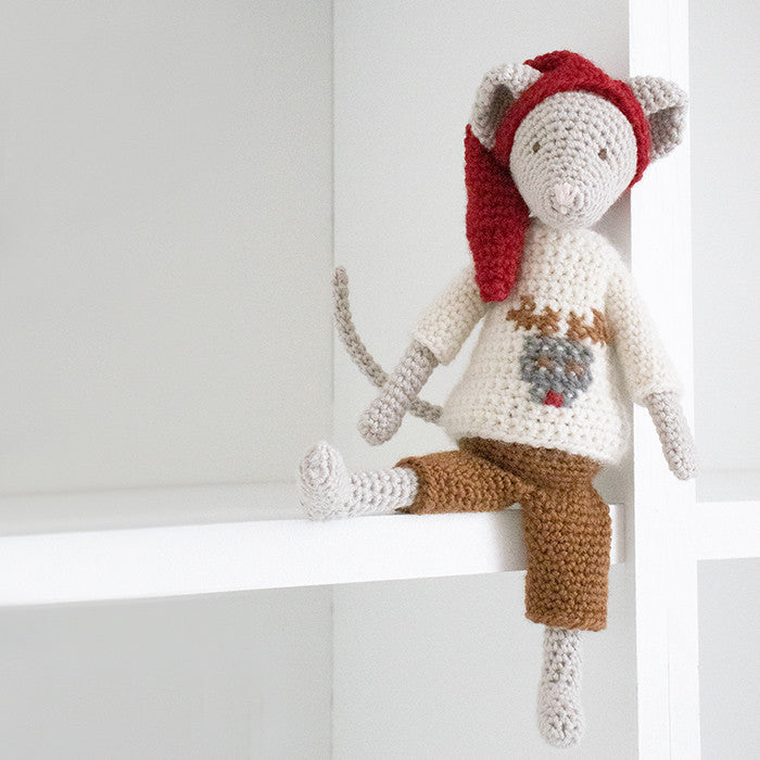 Mr & Mrs Mouse - 6 mini mice - Crochet kit