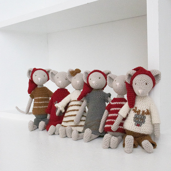 Mr & Mrs Mouse (mini) - Crochet Pattern