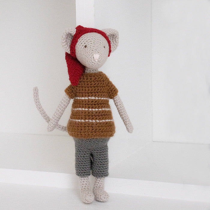 Mr & Mrs Mouse (mini) - Crochet pattern