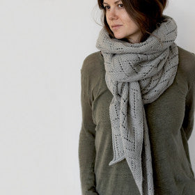 Haslev shawl – chunky version - knitting kit