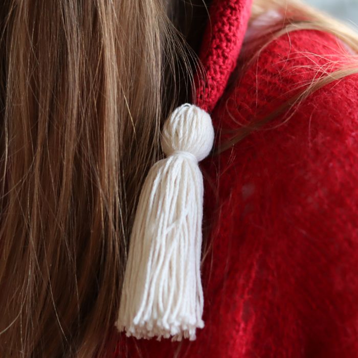 Elf Hat with Pom Pom - Crochet kit