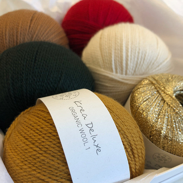Strikket julepynt - Knitting Kit 