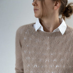 Mohair sweater No 1- Knitting pattern