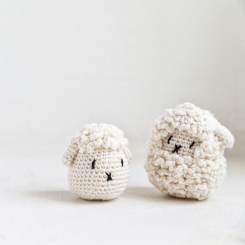 Easter lambs - crochet kit