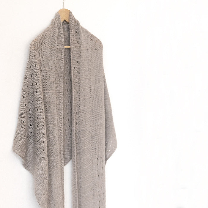 Knitted Shawl no 1 - Knitting kit