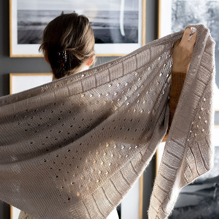 Knitted Shawl No. 1 - Knitting Kit