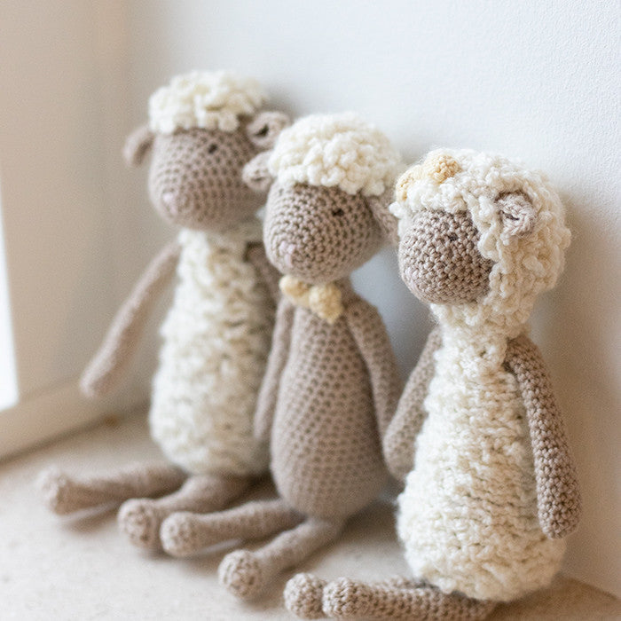 The Sheep Family, Big - Crochet kit