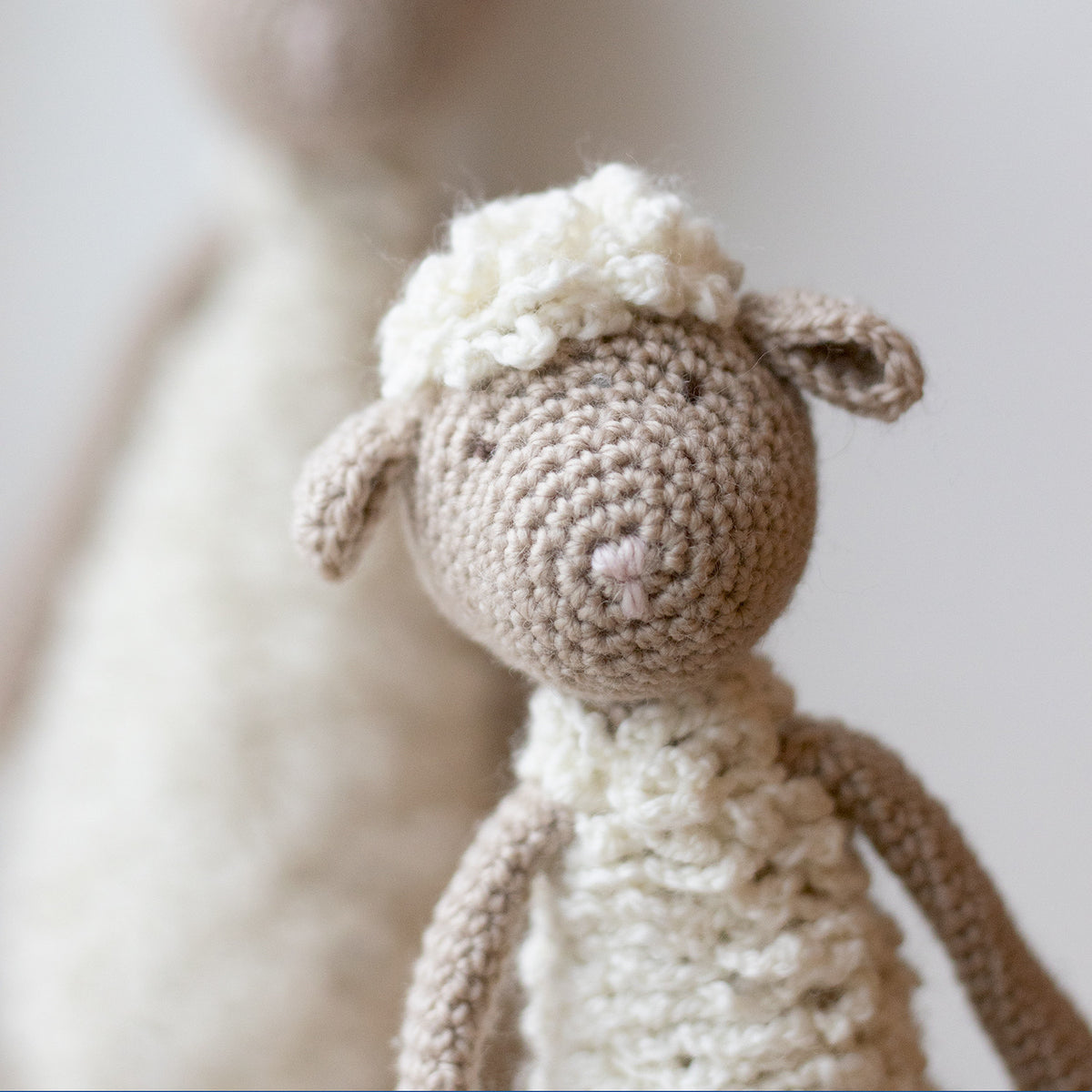 The Sheep Family, Big - Crochet kit