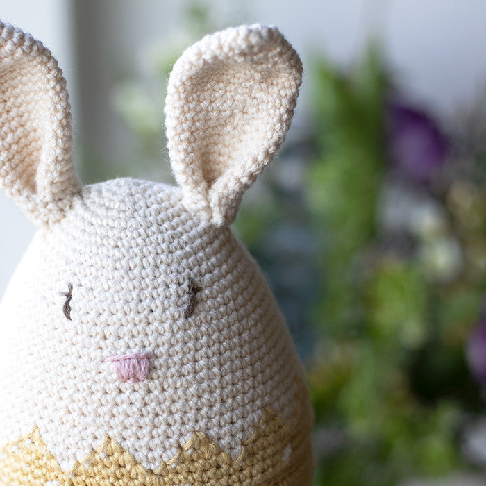 Two-Piece Easter Egg, bunny ears 1 pcs - Crochet kit