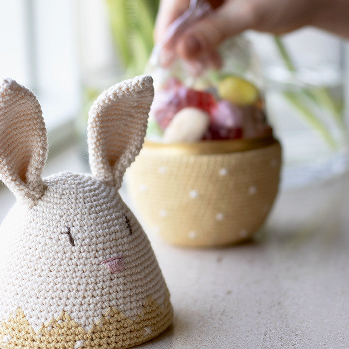 Two-Piece Easter Egg, bunny ears, 2 pcs - Crochet kit