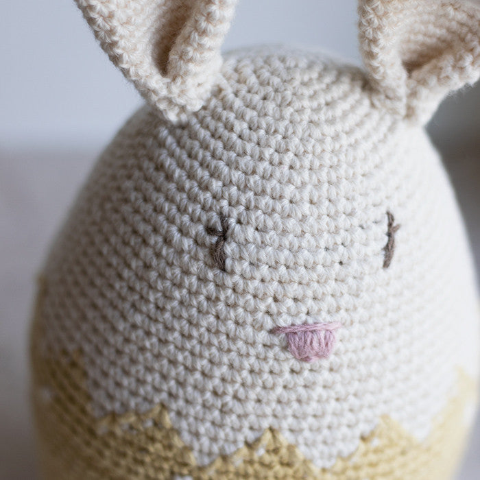 Two-Piece Easter Egg, bunny ears, 2 pcs - Crochet kit