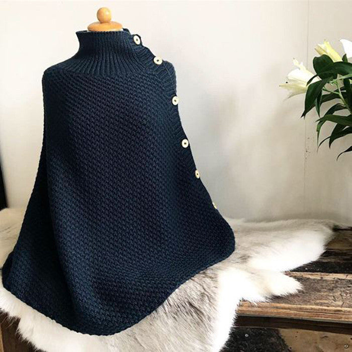 Deluxe PONCHO by Mette Hvitved - Yarn Kit