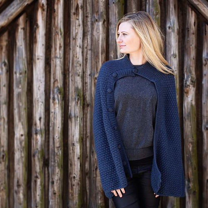 Deluxe PONCHO by Mette Hvitved - Yarn Kit