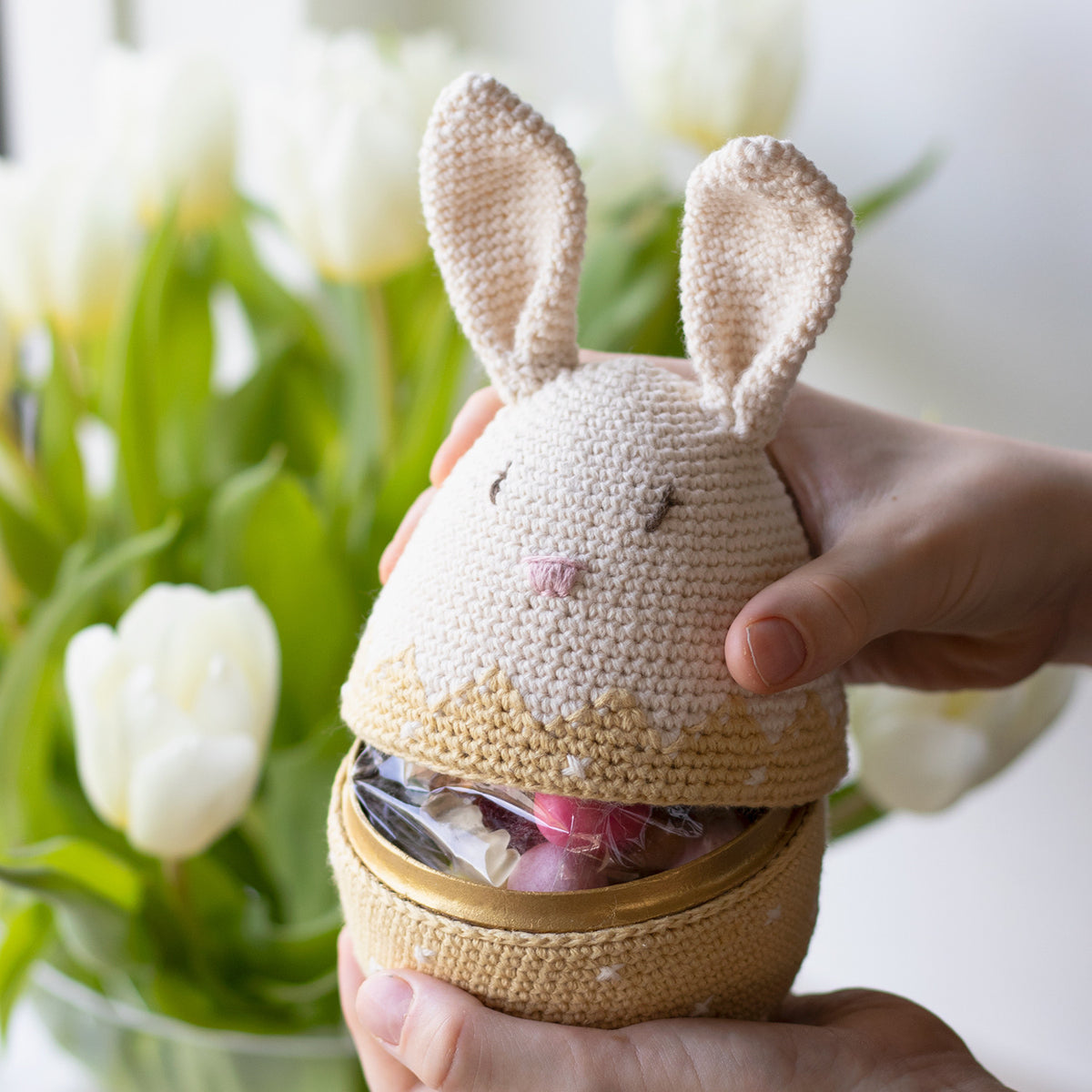 Two-piece Easter Egg no 2 - Crochet pattern