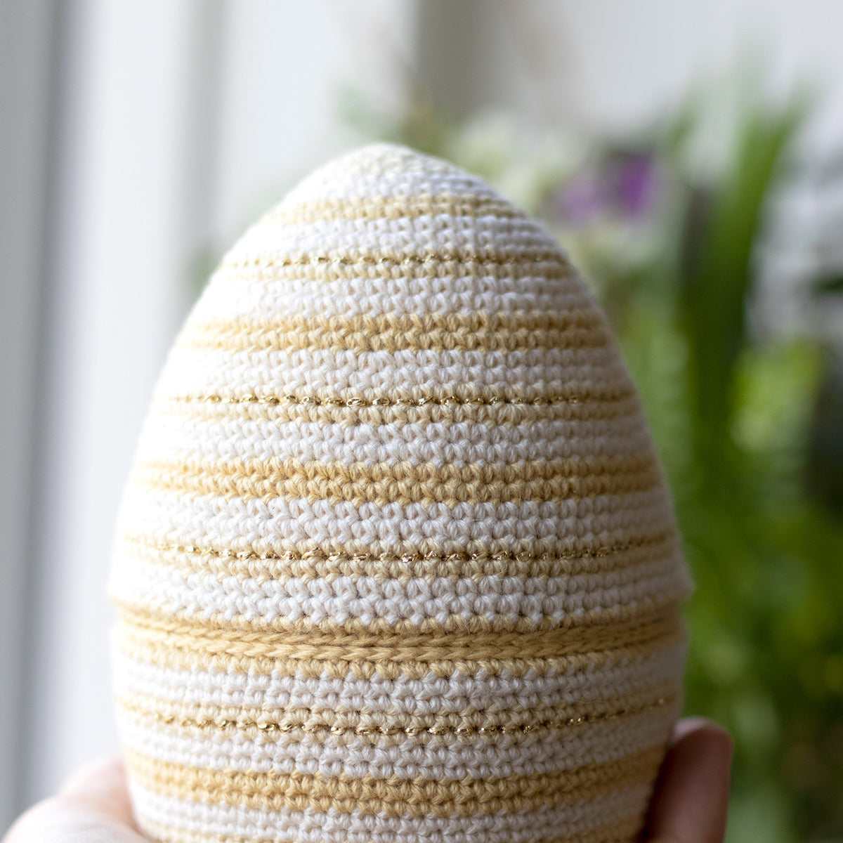 Two-piece Easter Egg No. 2 - Crochet Pattern