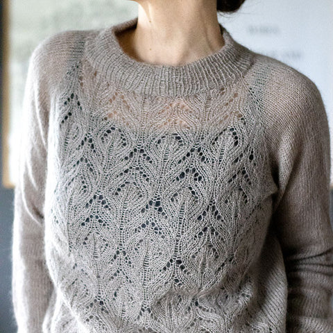 Mohair Sweater no 2 - Knitting pattern